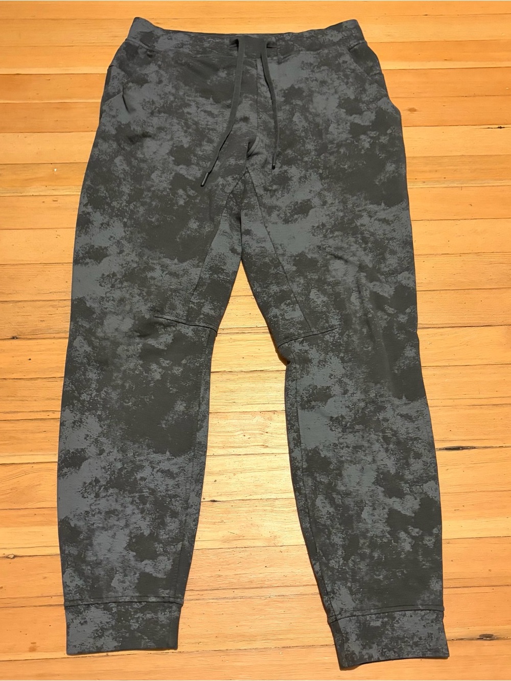 Lululemon City Sweat Jogger Pants 29" Men’s M Gray Camo French Terry